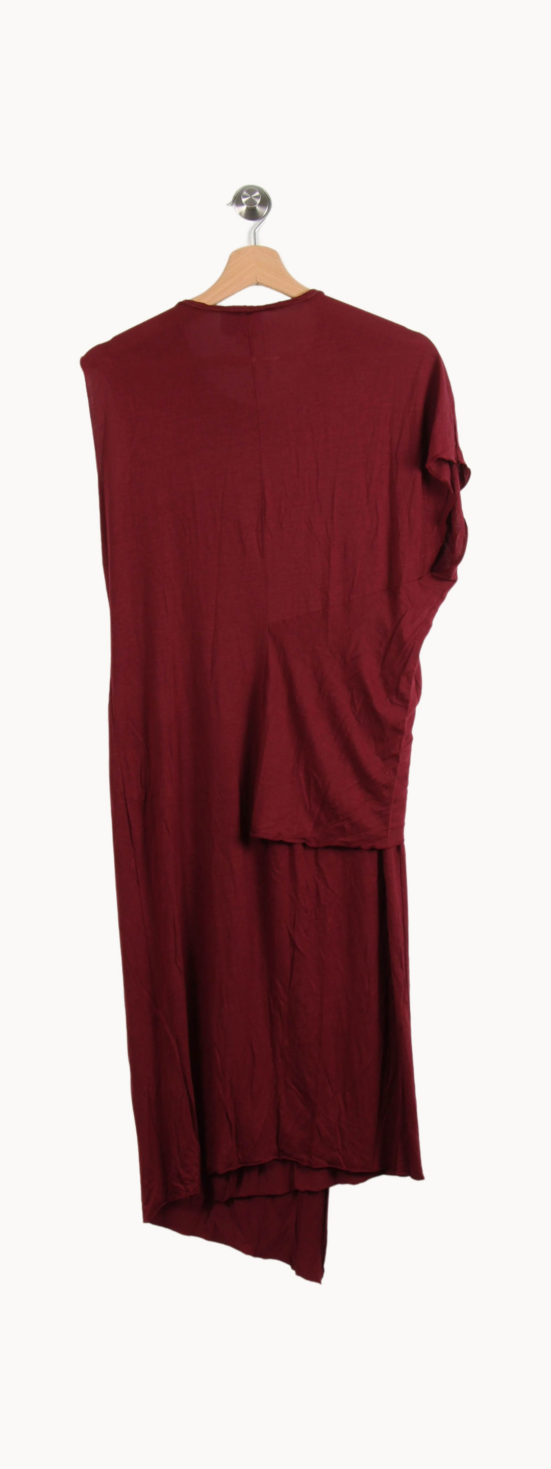 Robe Midi Bordeaux - Taille XS/34 de la marque Bimba y Lola | PARAD44978 - Vendu par Paradigme - Image 4