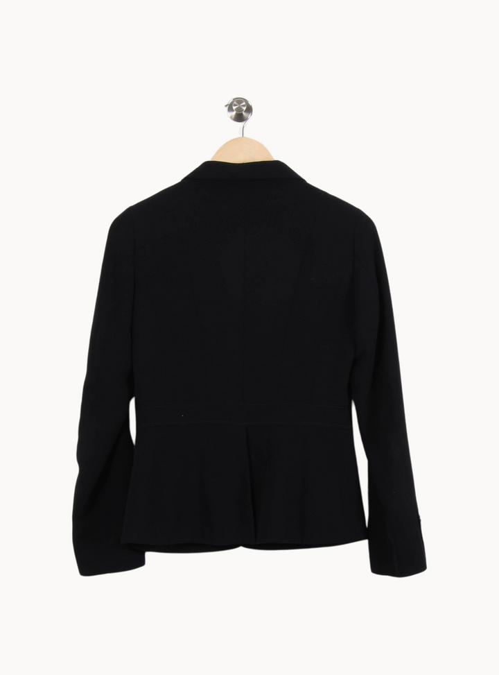 Veste De Tailleur Noire - Taille S/36 de la marque Maison 123 | PARAD35552 - Vendu par Paradigme - Image 4
