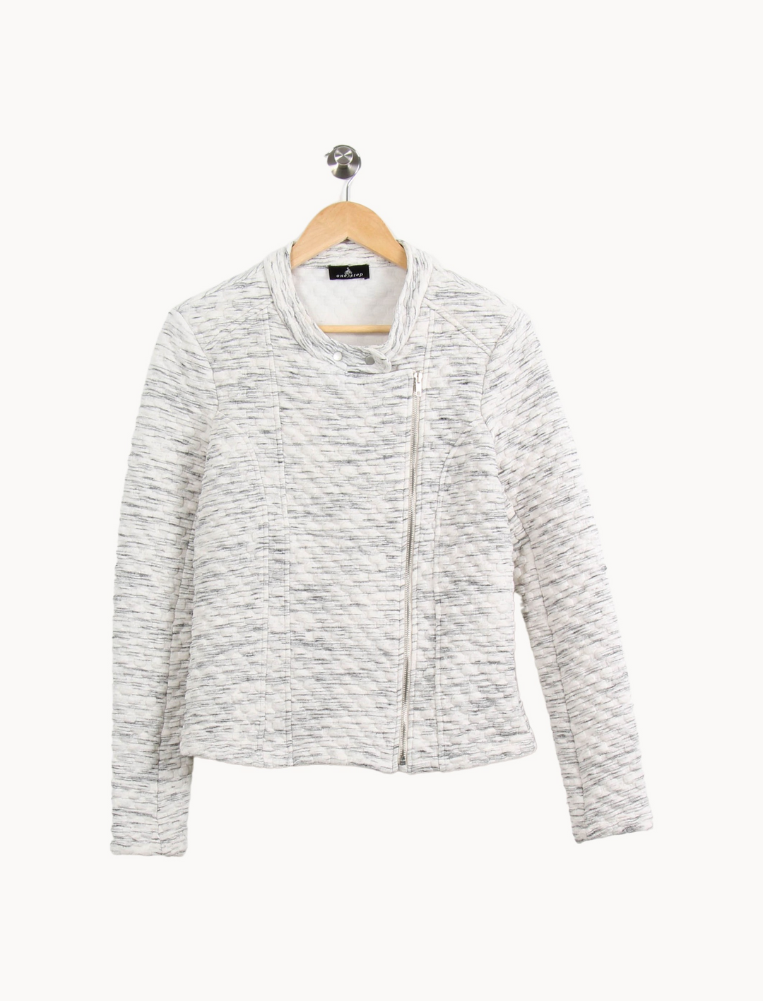 Sweatshirt gris - Taille L/40 de la marque One Step | PARAD38338 - Vendu par Paradigme - Image 2