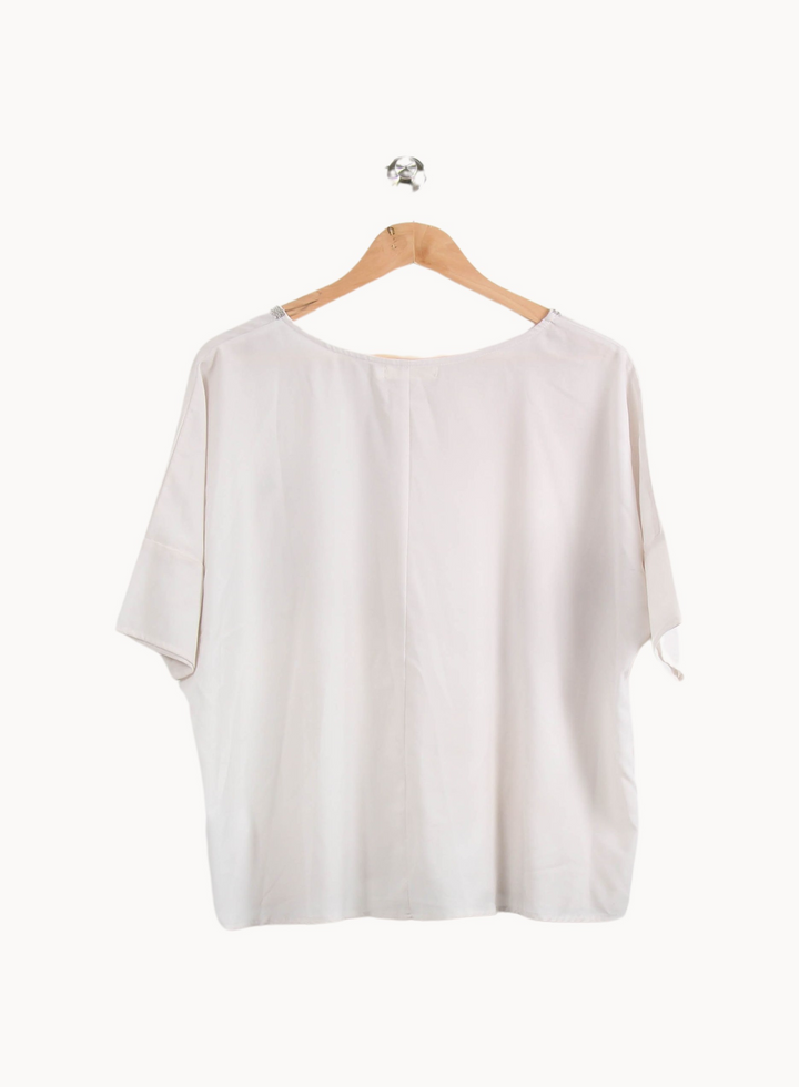 Blouse Blanche - Taille L/40 de la marque Grace & Mila | PARAD53076 - Vendu par Paradigme - Image 4