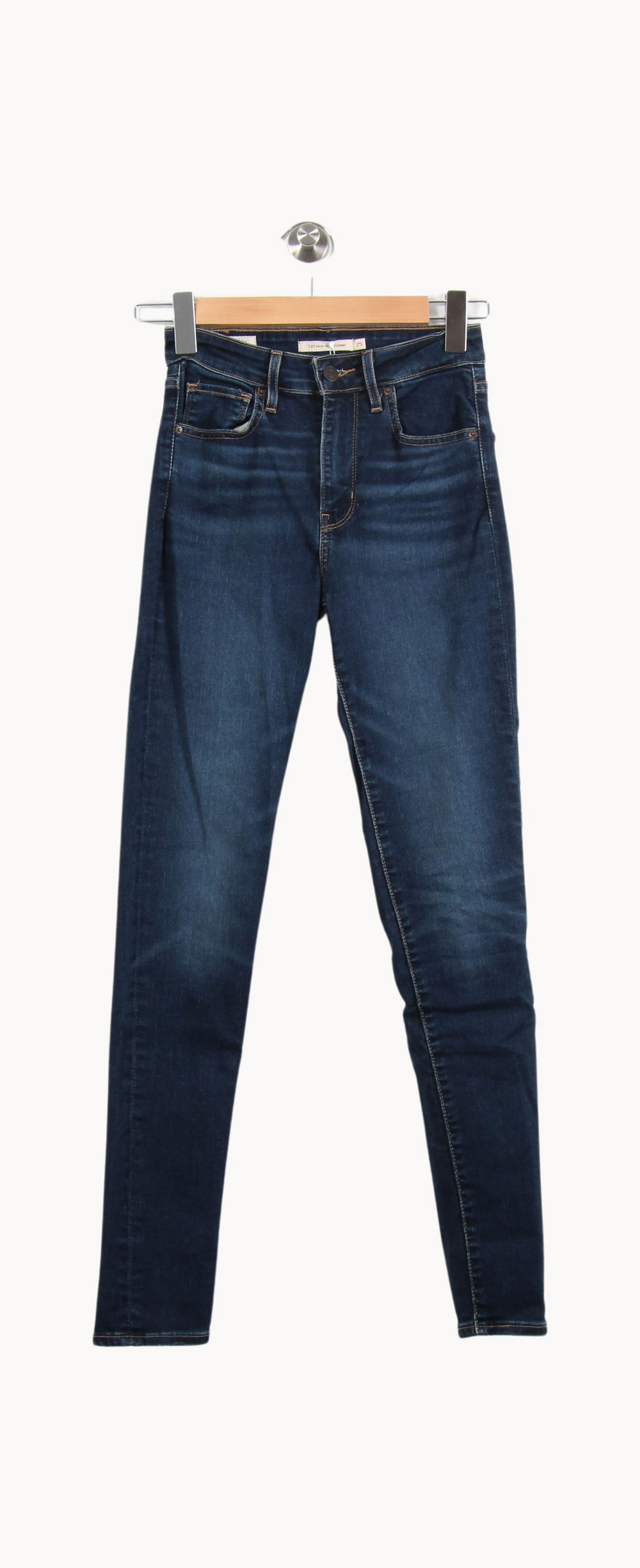 Jean Skinny Bleu - Taille XS/34 de la marque Levi's | PARAD64942 - Vendu par Paradigme - Image 2