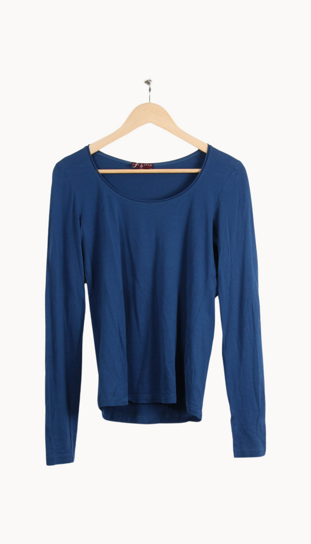 Tee-shirt Manches Longues Bleu - Taille L/40 de la marque One Step | PARAD66581 - Vendu par Paradigme - Image 2