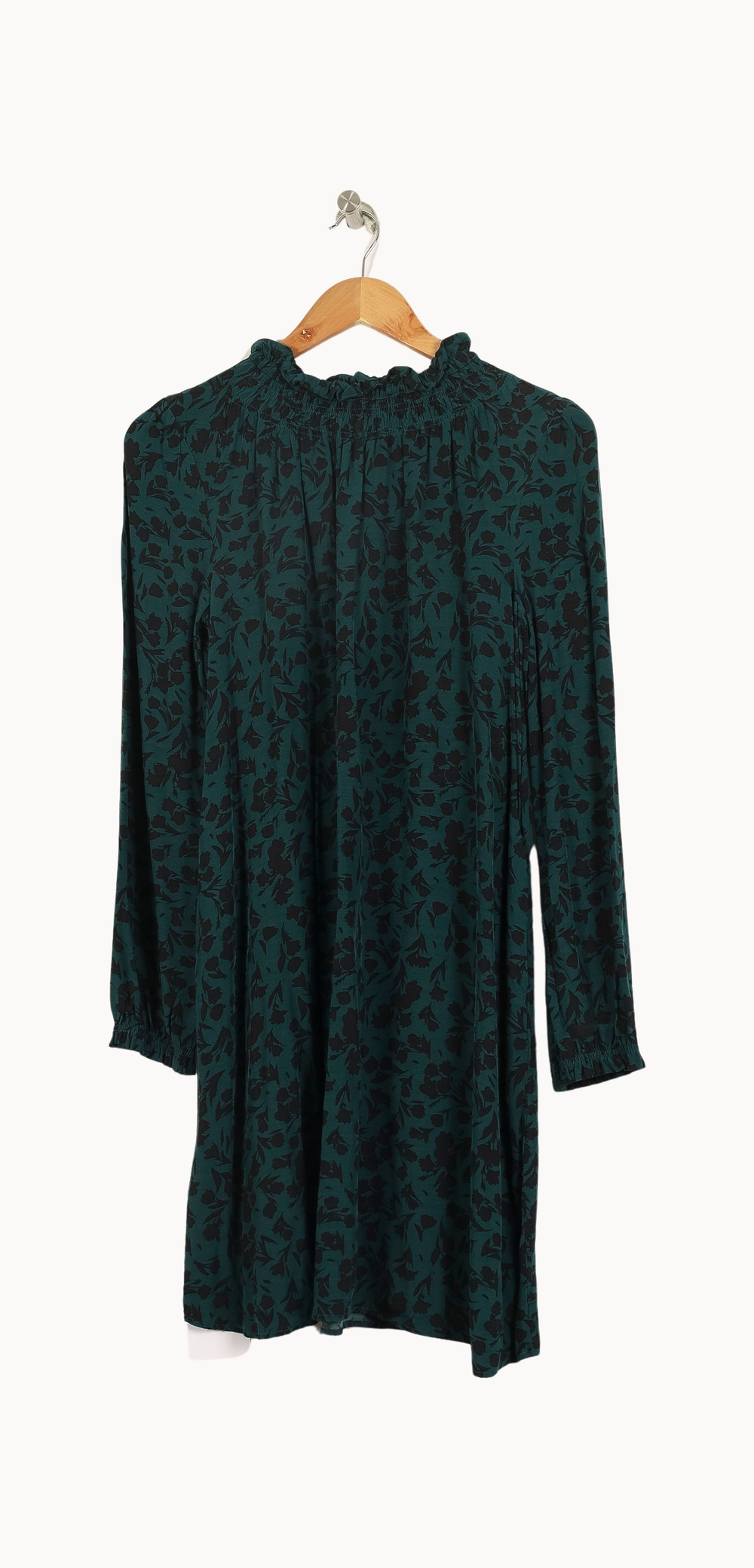 Robe Midi Verte et Noire - Taille S/36 de la marque Comptoir des Cotonniers | PARAD69085 - Vendu par Paradigme - Image 2