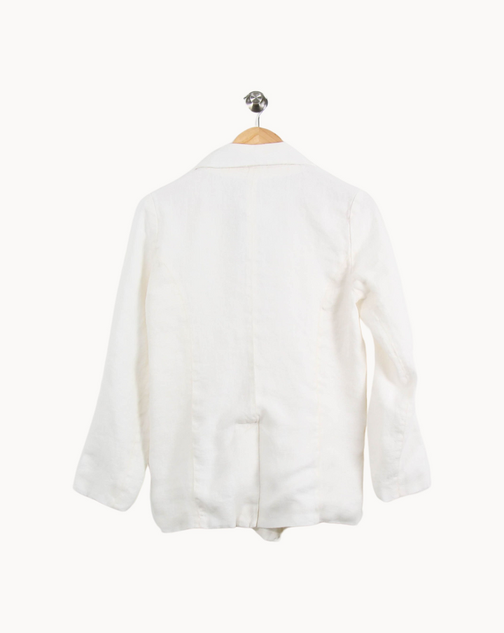 Veste blanche - Taille S/36 de la marque Notshy Cashmere | PARAD44327 - Vendu par Paradigme - Image 4