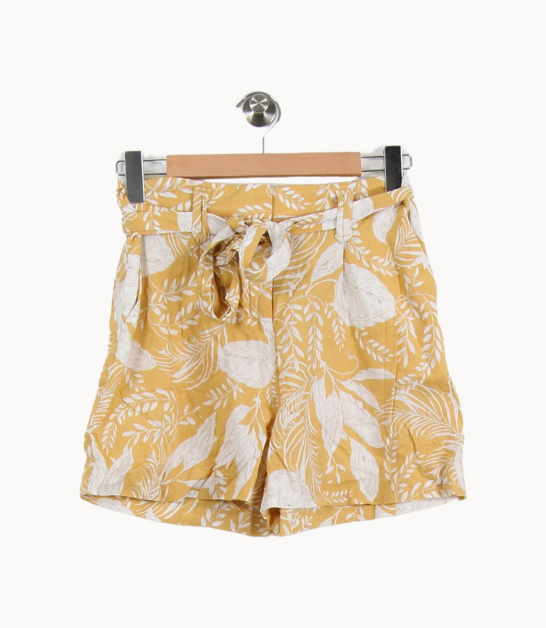 Short Jaune et Blanc - Taille M/38 de la marque Sézane | PARAD67245 - Vendu par Paradigme - Image 2