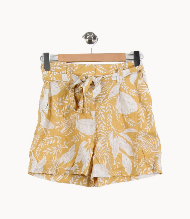 Short Jaune et Blanc - Taille M/38 de la marque Sézane | PARAD67245 - Vendu par Paradigme - Image 2