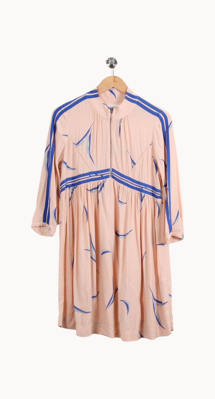 Robe Courte Rose et Bleue - Taille XS/34 de la marque ba&sh | PARAD17957 - Vendu par Paradigme - Image 2