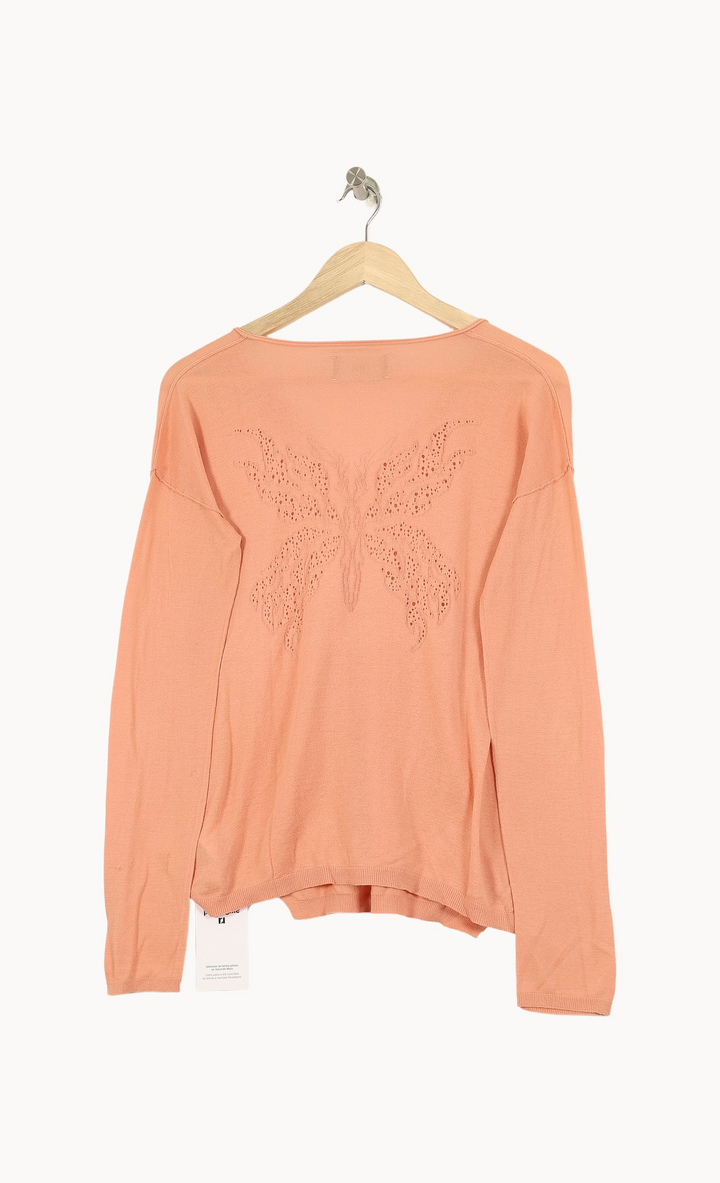 Pull Rose - Taille M/38 de la marque Zadig&Voltaire | PARAD51878 - Vendu par Paradigme - Image 4