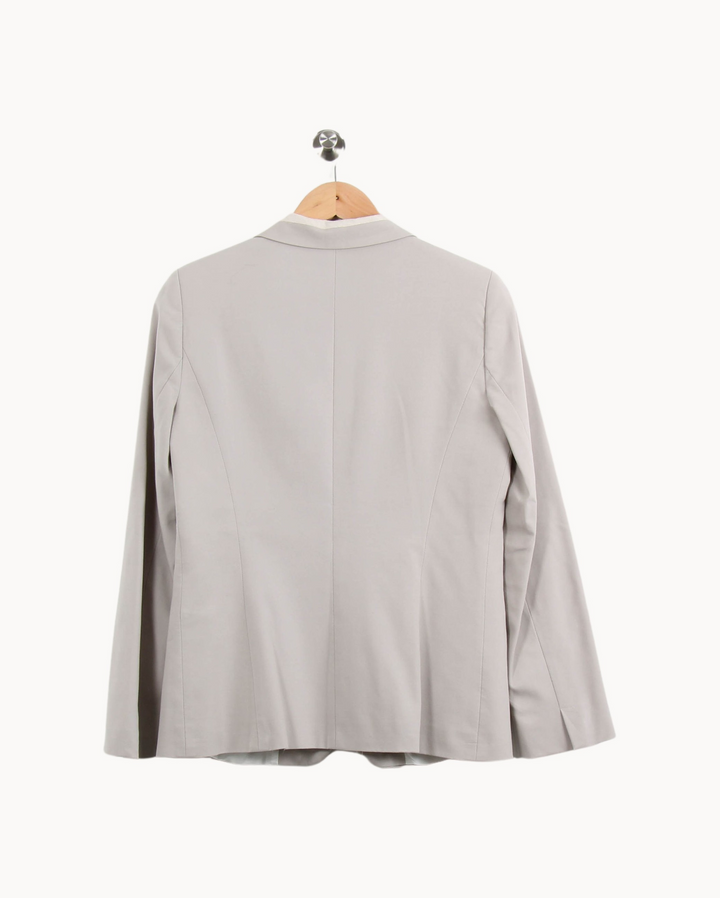 Blazer Gris - Taille XL/42 de la marque Caroll | PARAD55356 - Vendu par Paradigme - Image 4