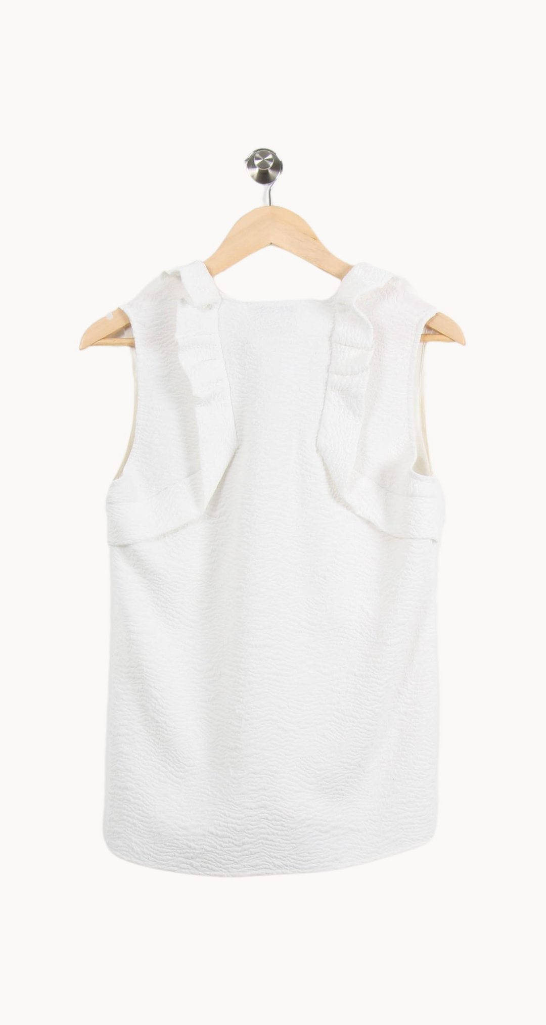 Débardeur Blanc - Taille S/36 de la marque Sandro | PARAD46397 - Vendu par Paradigme - Image 4