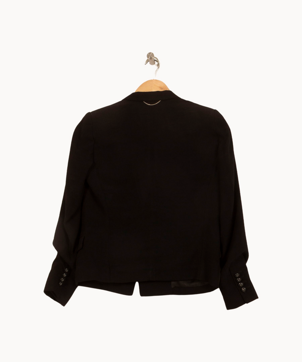Blazer Noir - Taille XS/34 de la marque The Kooples - Sport | PARAD58507 - Vendu par Paradigme - Image 4