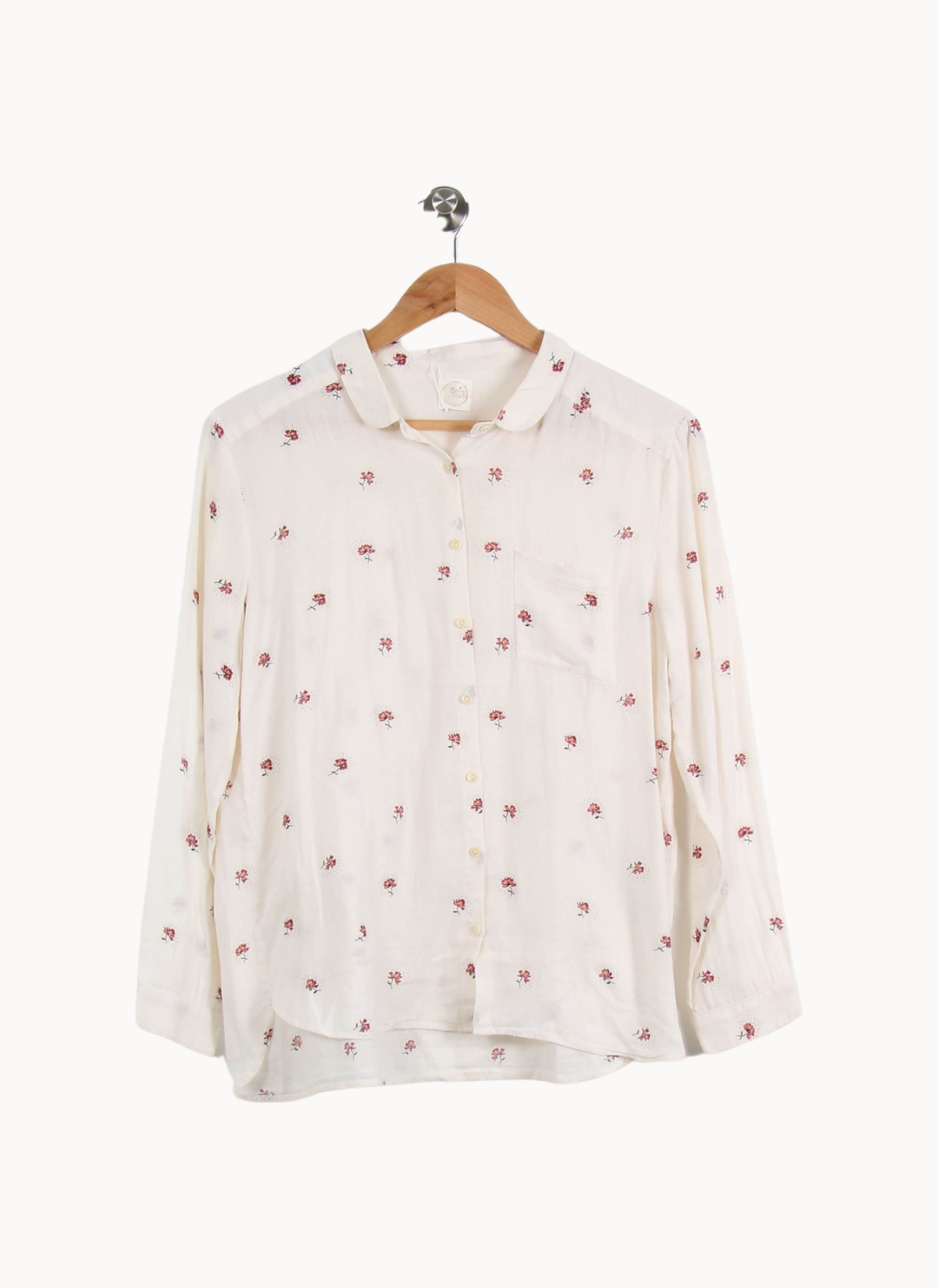 Chemise Blanche et Rouge - Taille S/36 de la marque Des petits hauts | PARAD67131 - Vendu par Paradigme - Image 2