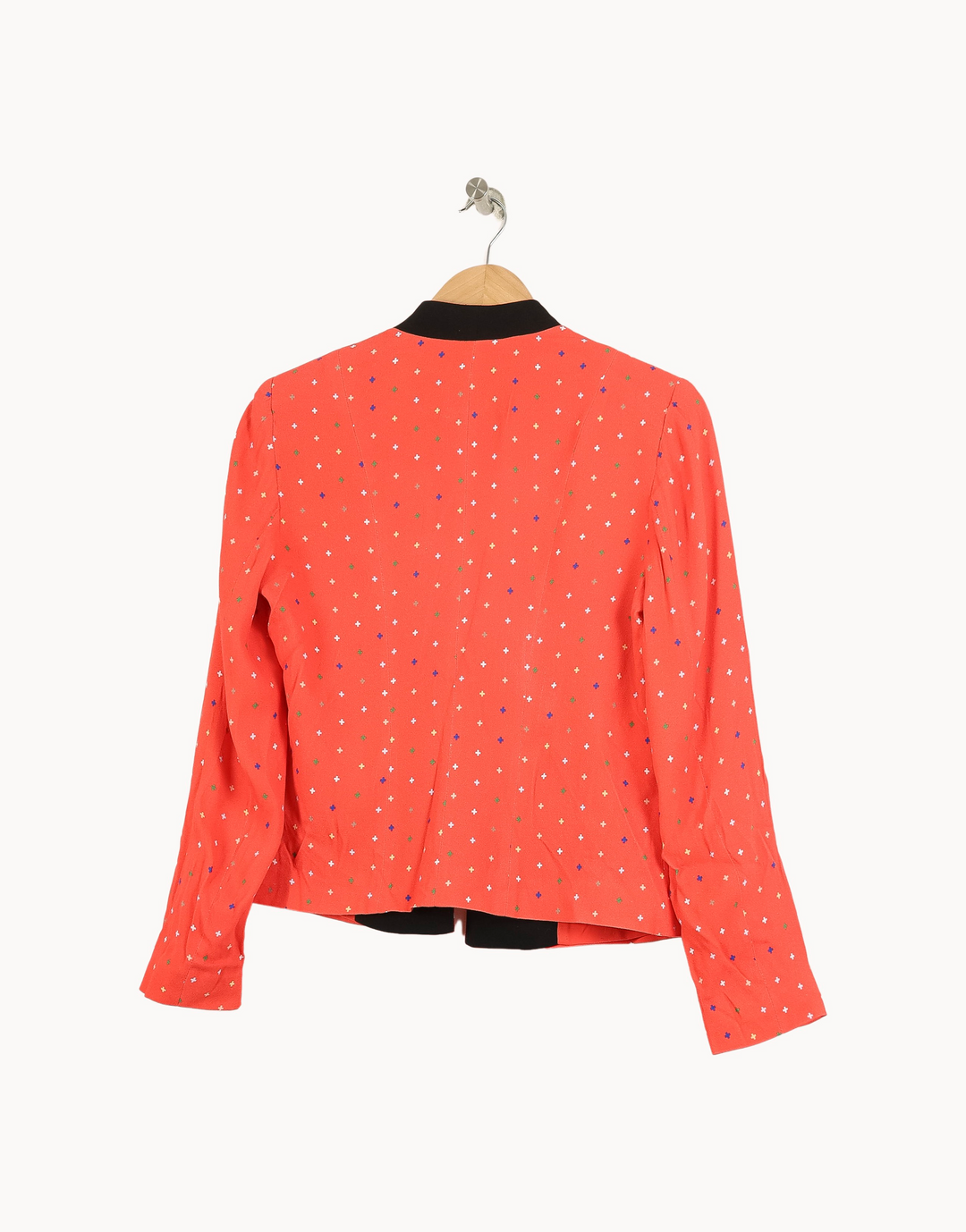 Blazer Orange et Noir - Taille S/36 de la marque I.Code | PARAD35494 - Vendu par Paradigme - Image 4