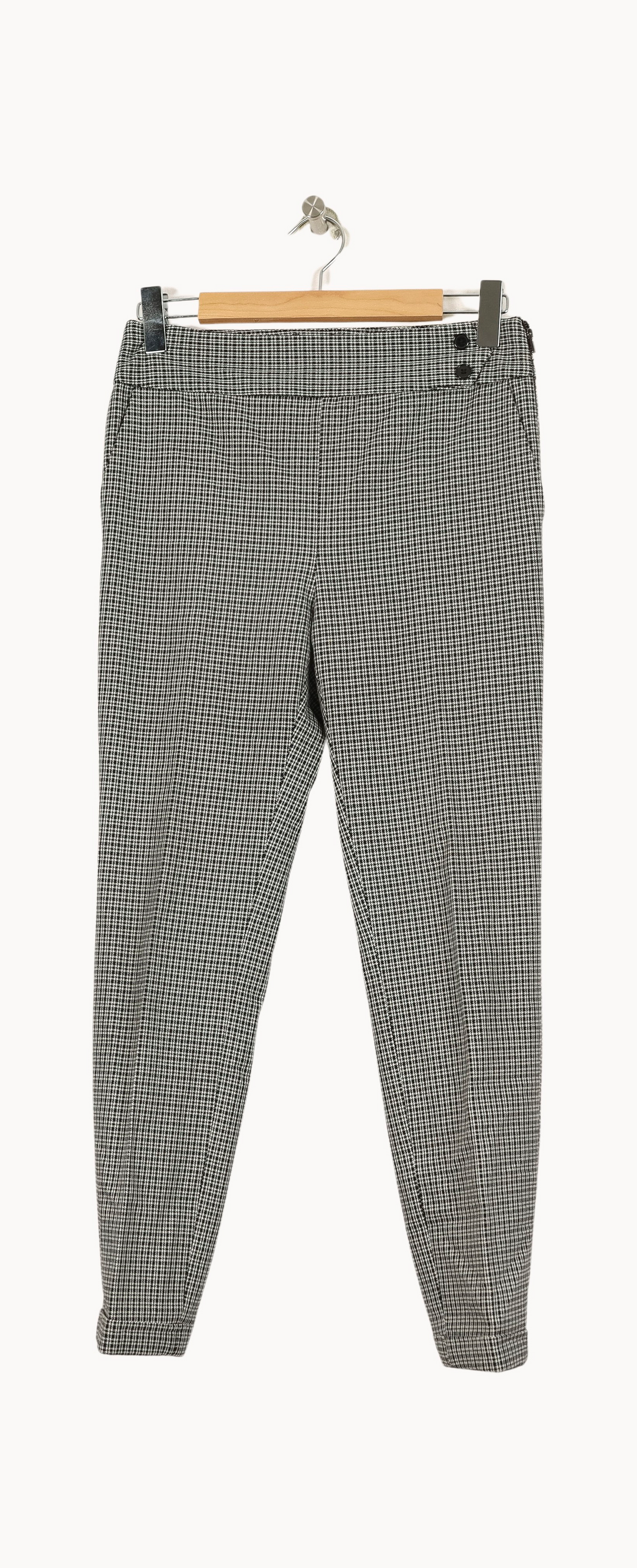 Pantalon Noir et Blanc - Taille L/40 de la marque Caroll | PARAD46175 - Vendu par Paradigme - Image 2