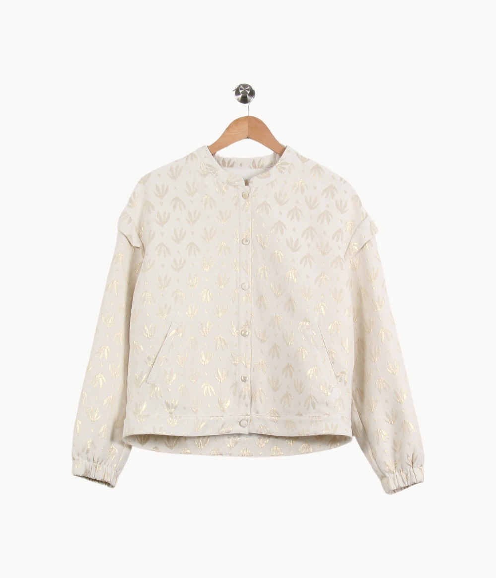 Veste Beige et Dorée - Taille XL/42 de la marque I.Code | PARAD67083 - Vendu par Paradigme - Image 2