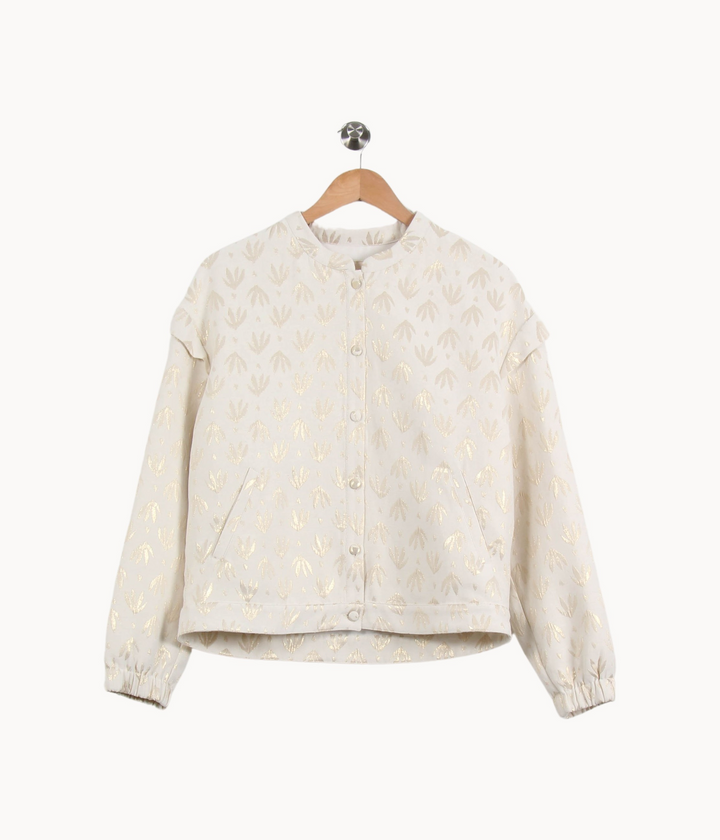 Veste Beige et Dorée - Taille XL/42 de la marque I.Code | PARAD67083 - Vendu par Paradigme - Image 2
