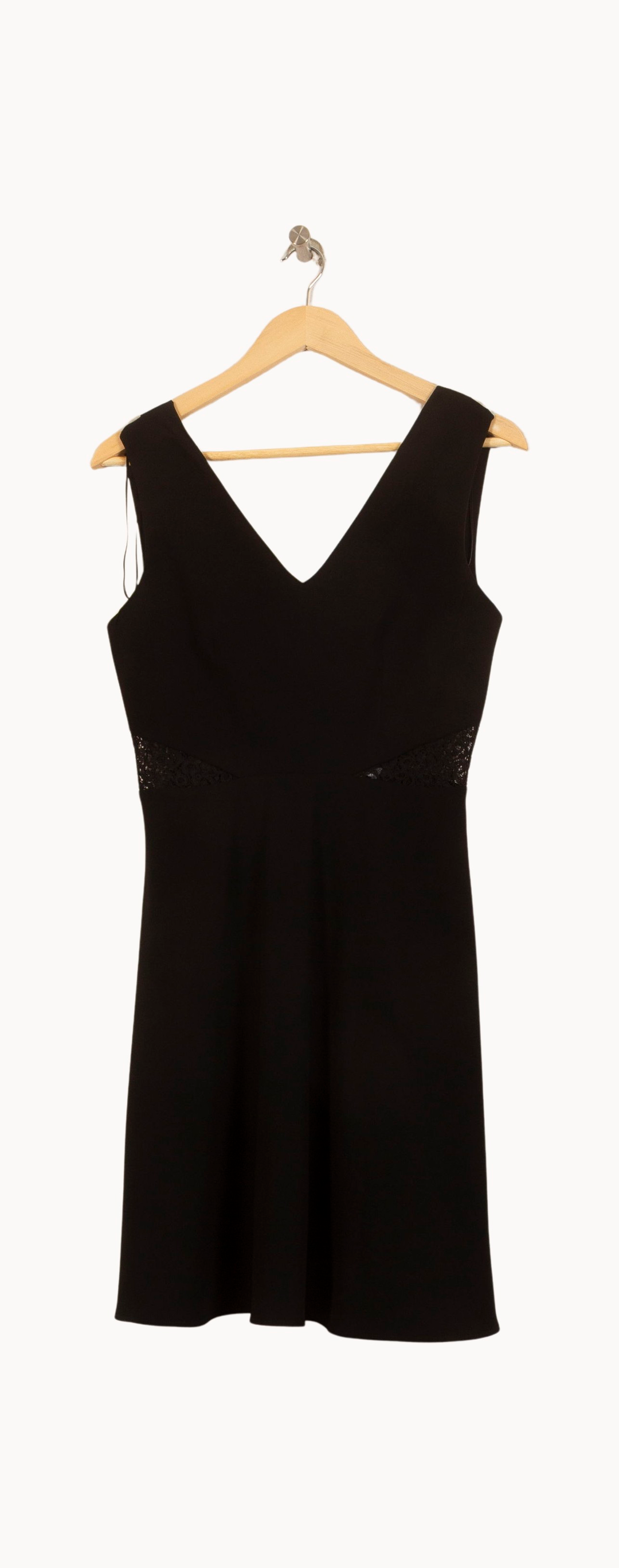 Robe Évasée Noire - Taille M/38 de la marque Claudie Pierlot | PARAD50974 - Vendu par Paradigme - Image 2