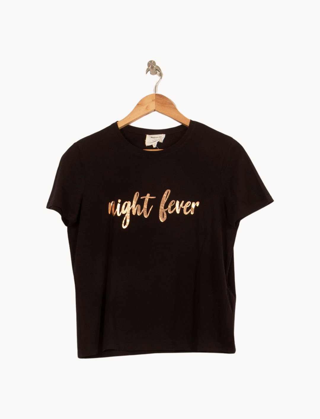 T-shirt Noir - Taille M/38 de la marque Maison 123 | PARAD27937 - Vendu par Paradigme - Image 2