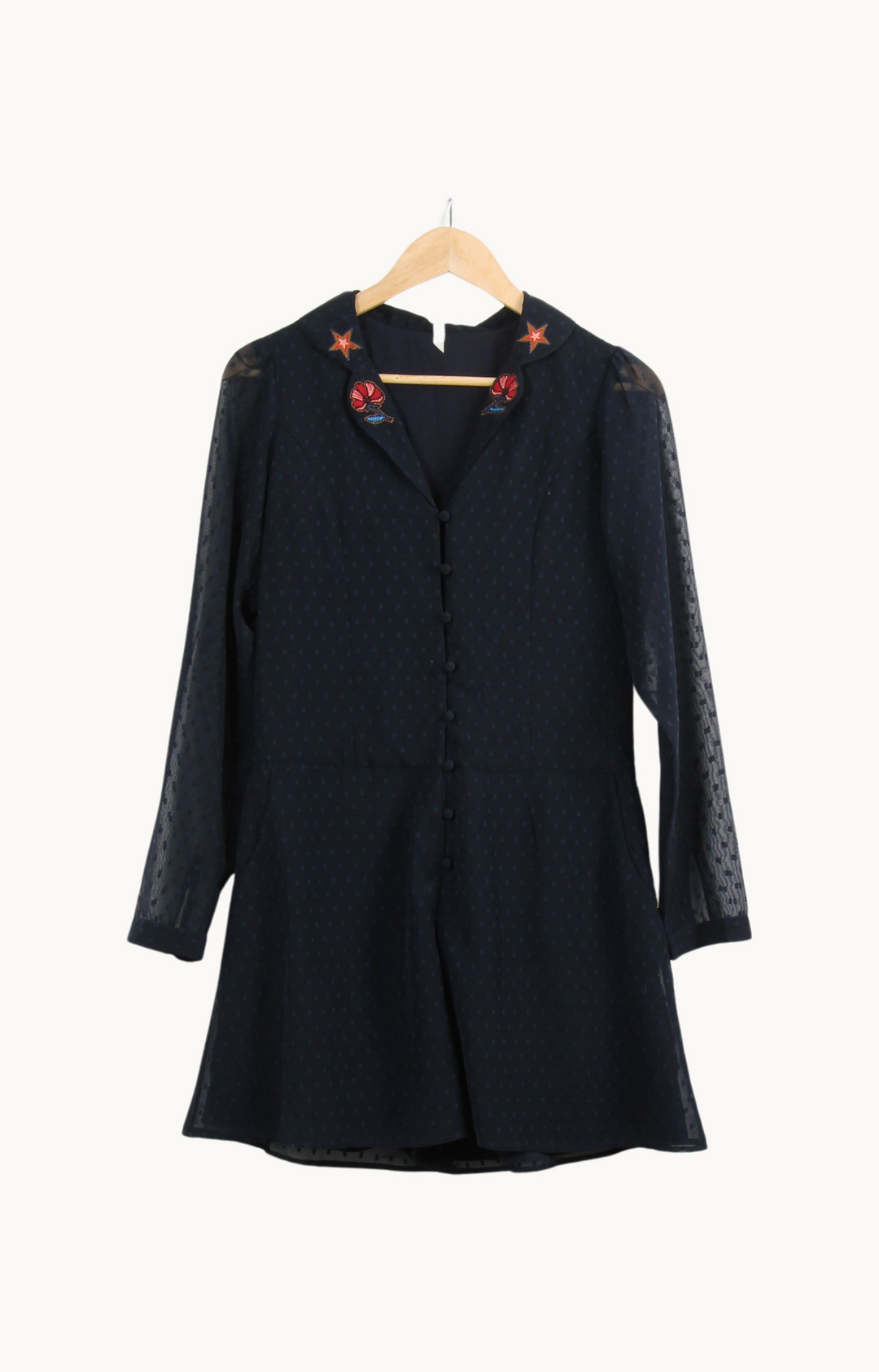Robe Courte Bleue - Taille S/36 de la marque I.Code | PARAD65175 - Vendu par Paradigme - Image 2