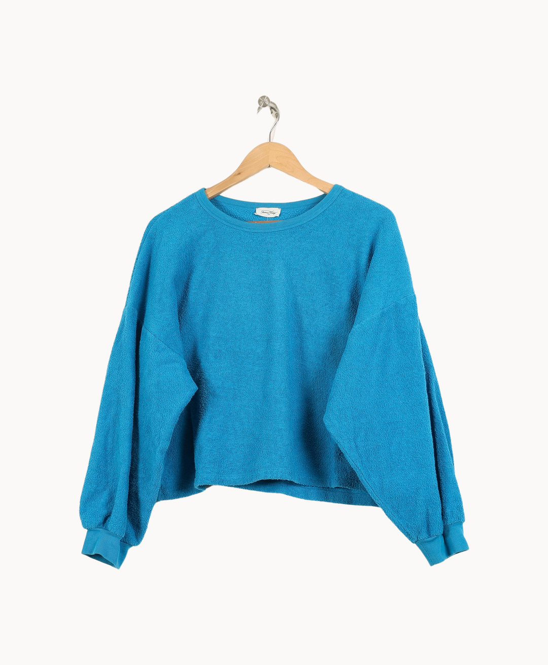 Sweatshirt Bleu - Taille S/36 de la marque American Vintage | PARAD69295 - Vendu par Paradigme - Image 2