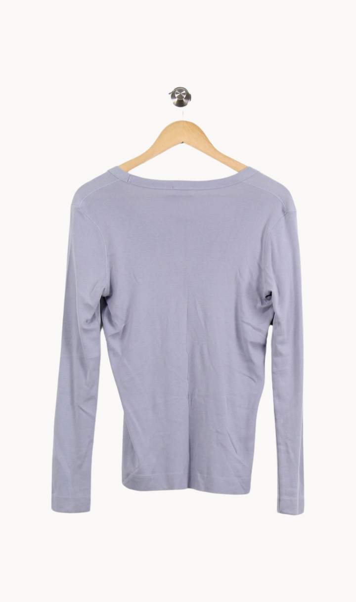 Tee-shirt Manches Longues Violet - Taille L/40 de la marque Closed | PARAD64347 - Vendu par Paradigme - Image 4