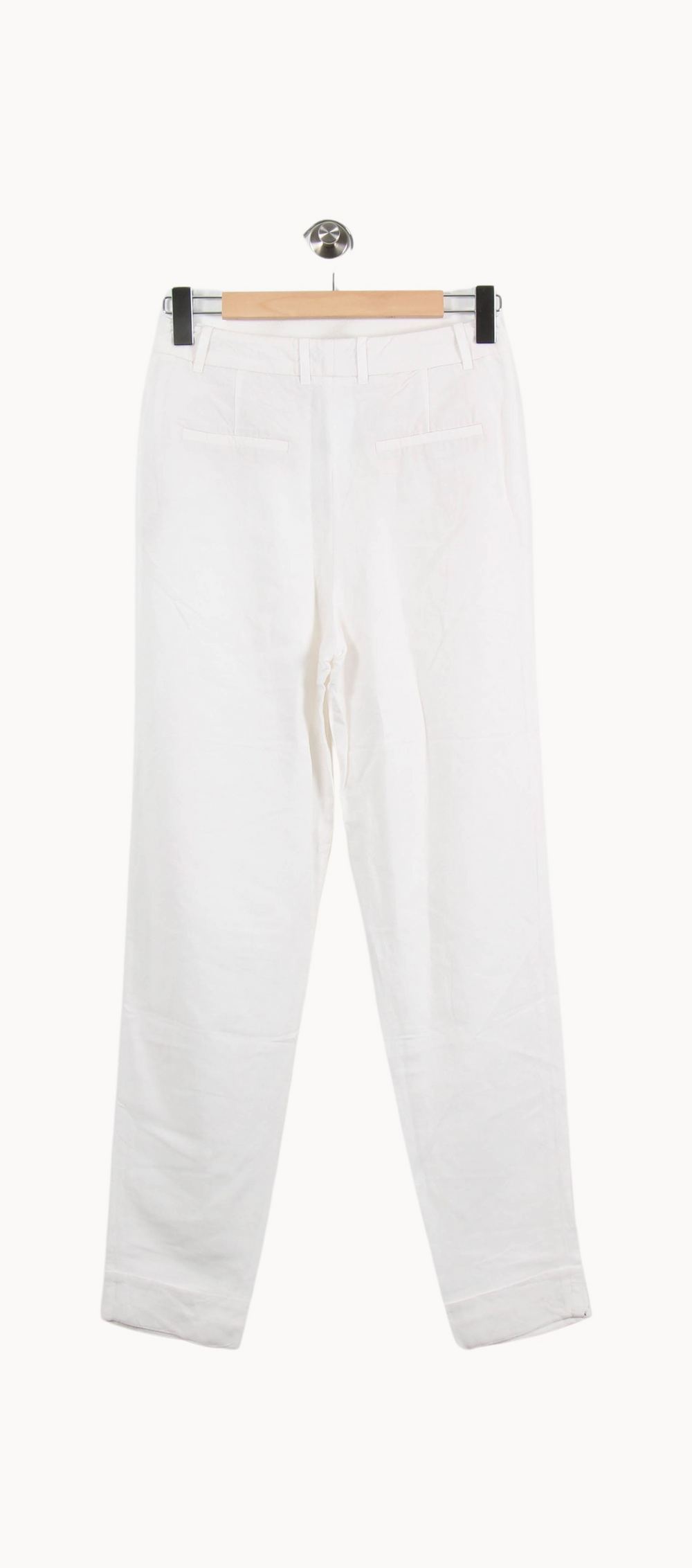 Pantalon Blanc - Taille S/36 de la marque Caroll | PARAD67824 - Vendu par Paradigme - Image 2