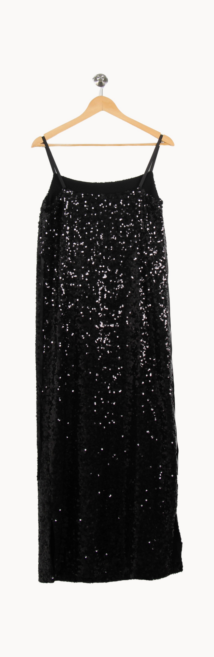 Robe à Paillettes Noire - Taille S/36 de la marque Ines de la Fressange Paris | PARAD50946 - Vendu par Paradigme - Image 4
