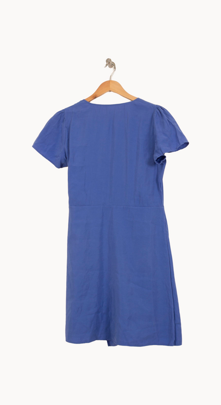 Robe Portefeuille Bleue - Taille S/36 de la marque I.Code | PARAD63896 - Vendu par Paradigme - Image 4