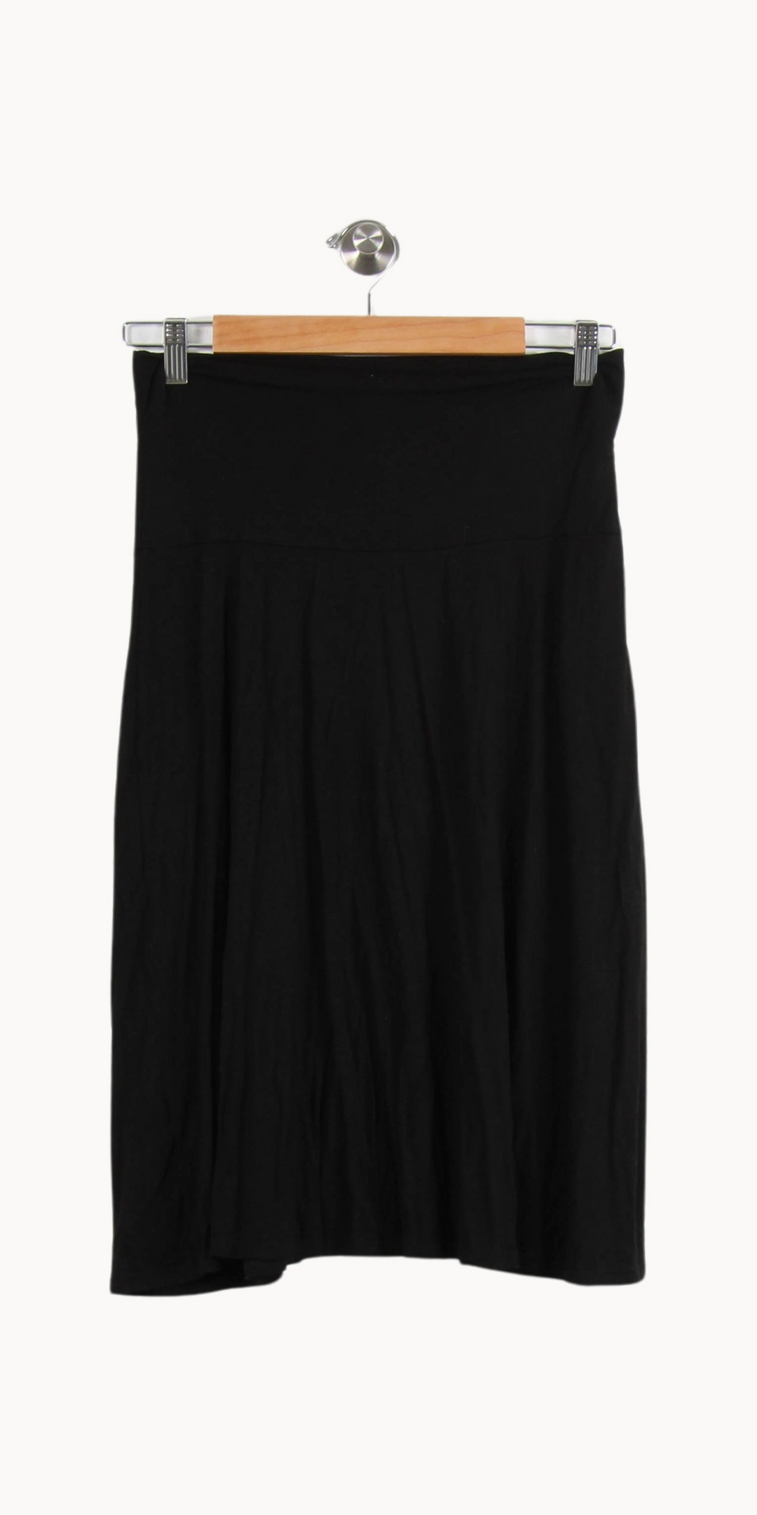 Jupe Midi Noire - Taille L/40 de la marque Agnès b. | RVLI0975 - Vendu par Paradigme - Image 2