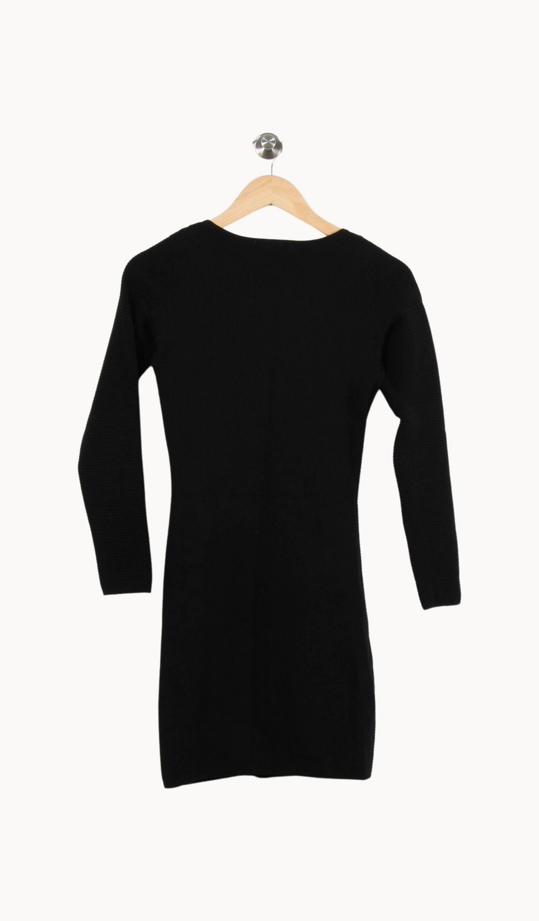 Robe Midi Noire - Taille S/36 de la marque Sandro | PARAD55547 - Vendu par Paradigme - Image 4