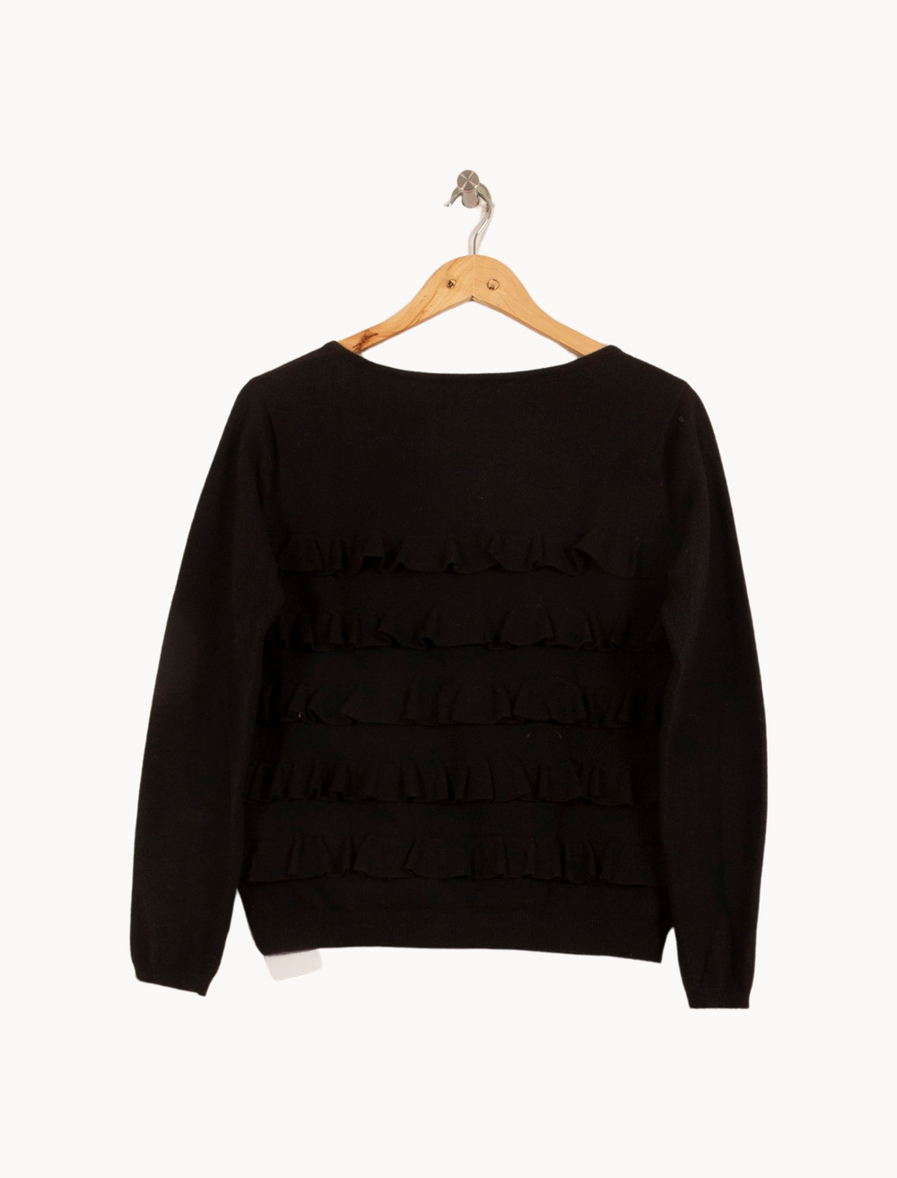 Pull Noir - Taille S/36 de la marque Sandro | PARAD65305 - Vendu par Paradigme - Image 4