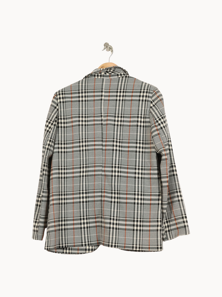 Blazer Gris à Carreaux - Taille S/36 de la marque Imperial | PARAD67408 - Vendu par Paradigme - Image 4