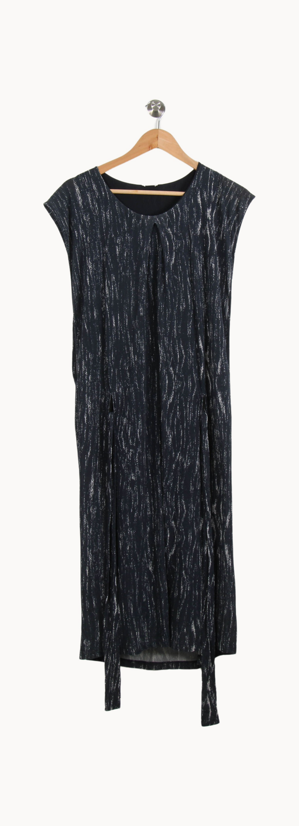 Robe Droite Bleu et Argenté - Taille M/38 de la marque Filippa K | PARAD62731 - Vendu par Paradigme - Image 2