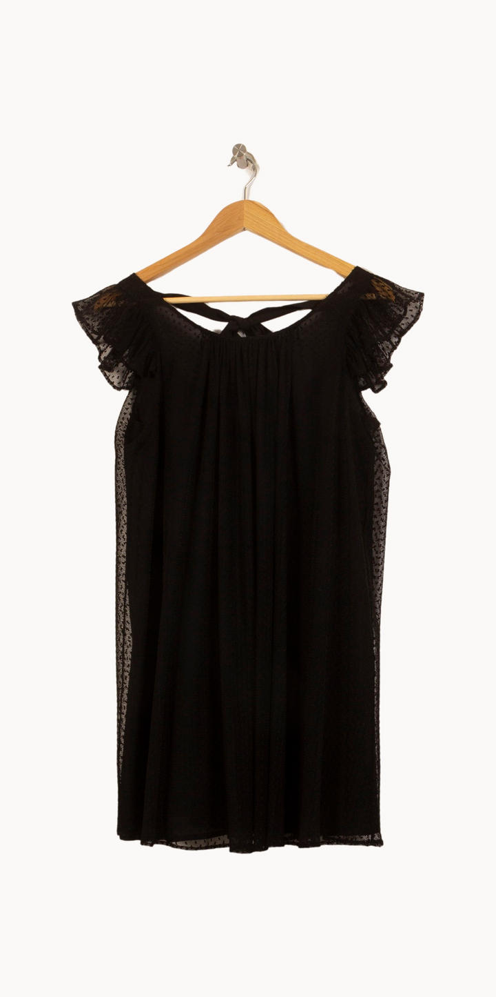 Robe Courte Noire - Taille S/36 de la marque Claudie Pierlot | PARAD65015 - Vendu par Paradigme - Image 2