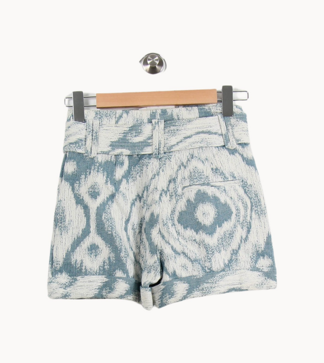 Short bleu et blanc - Taille XS/34 de la marque Sézane | PARAD42258 - Vendu par Paradigme - Image 4
