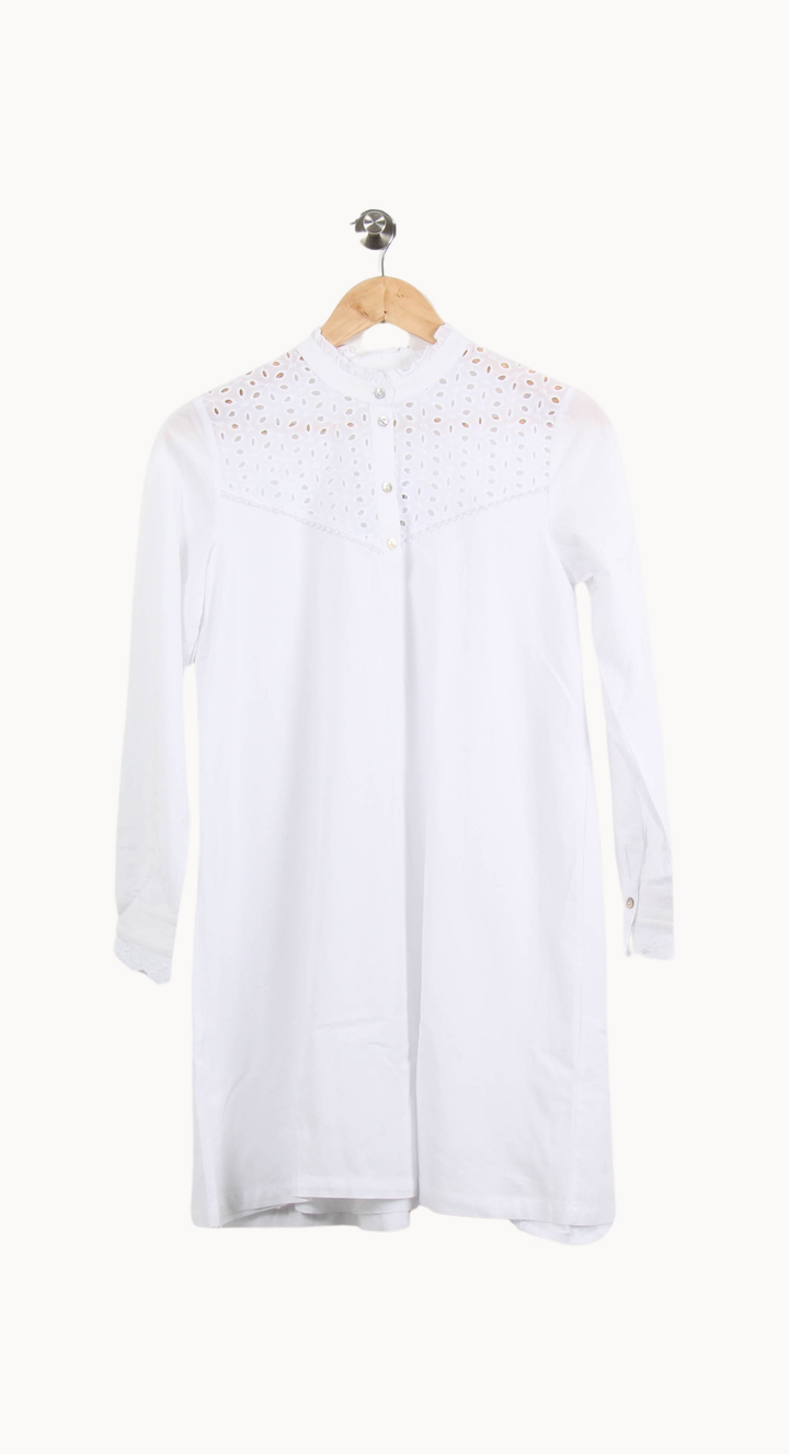 Robe Courte Blanche - Taille S/36 de la marque Karl Marc John | PARAD69380 - Vendu par Paradigme - Image 2