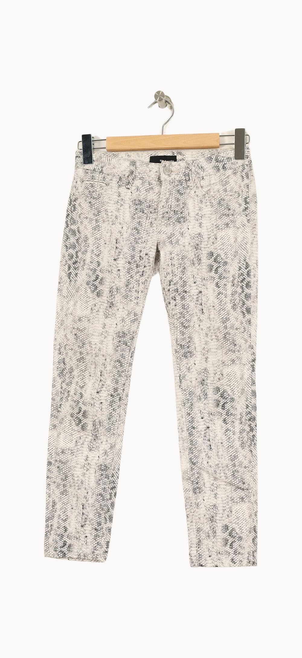 Jean Gris et Blanc - Taille XS/34 de la marque The Kooples | PARAD34903 - Vendu par Paradigme - Image 2