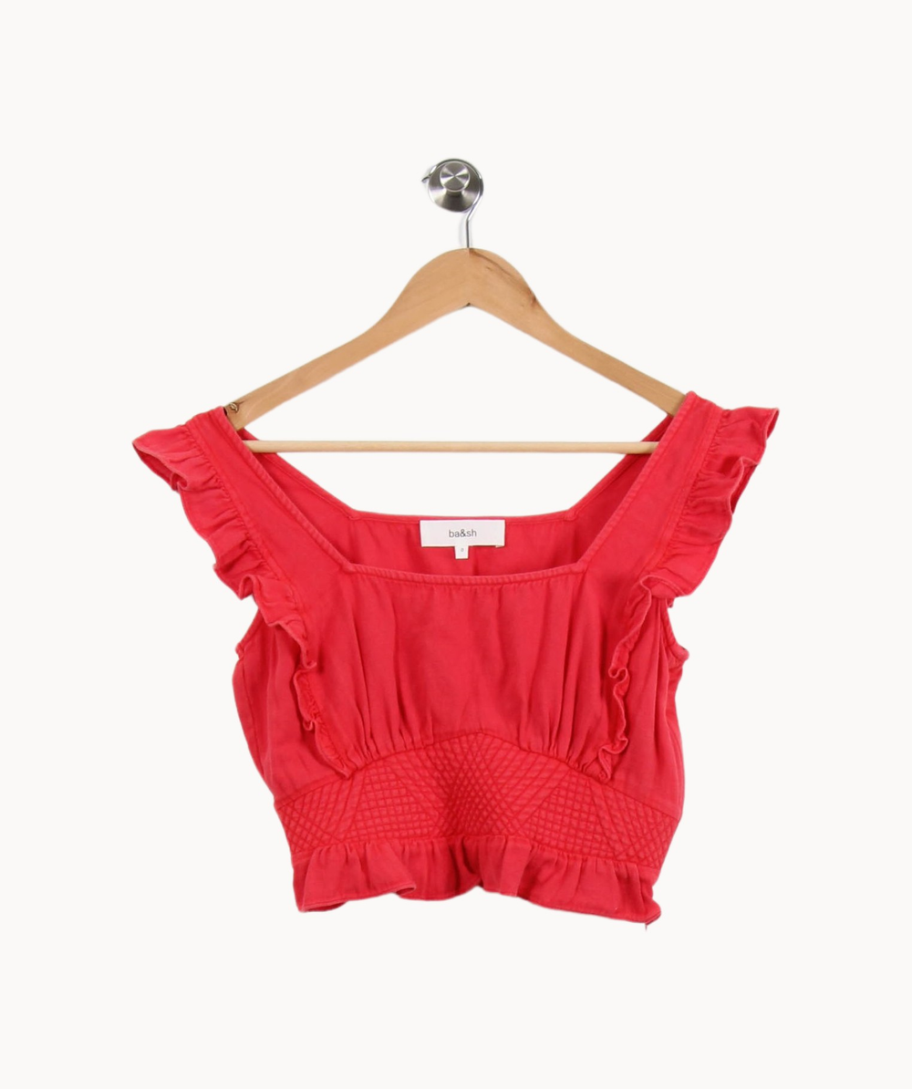 Top Rose - Taille XS/34 de la marque ba&sh | PARAD69500 - Vendu par Paradigme - Image 2