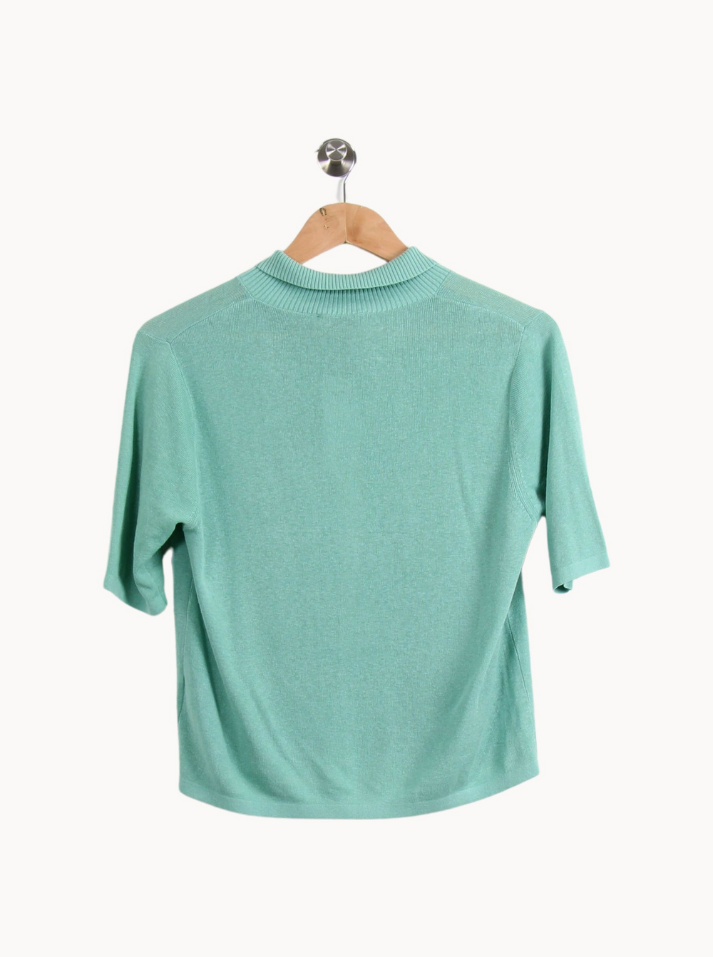 Cardigan Vert - Taille M/38 de la marque Agnès b. | PARAD55333 - Vendu par Paradigme - Image 4