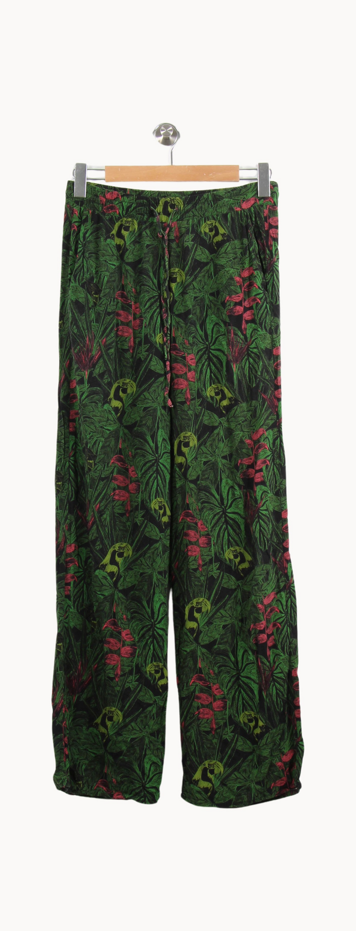 Pantalon vert à motifs - Taille L/40 de la marque La Fée Maraboutée | PARAD40218 - Vendu par Paradigme - Image 2