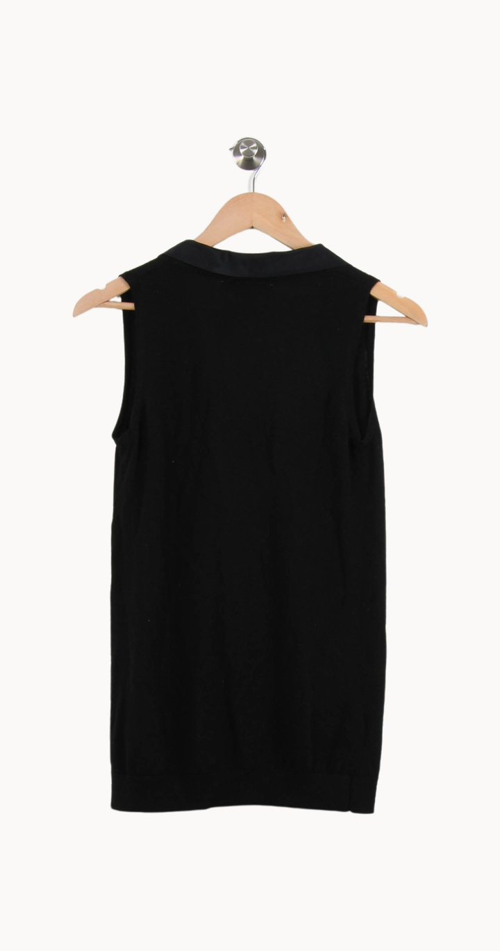 Gilet Noir - Taille S/36 de la marque Paul & Joe | GLD0002 - Vendu par Paradigme - Image 4