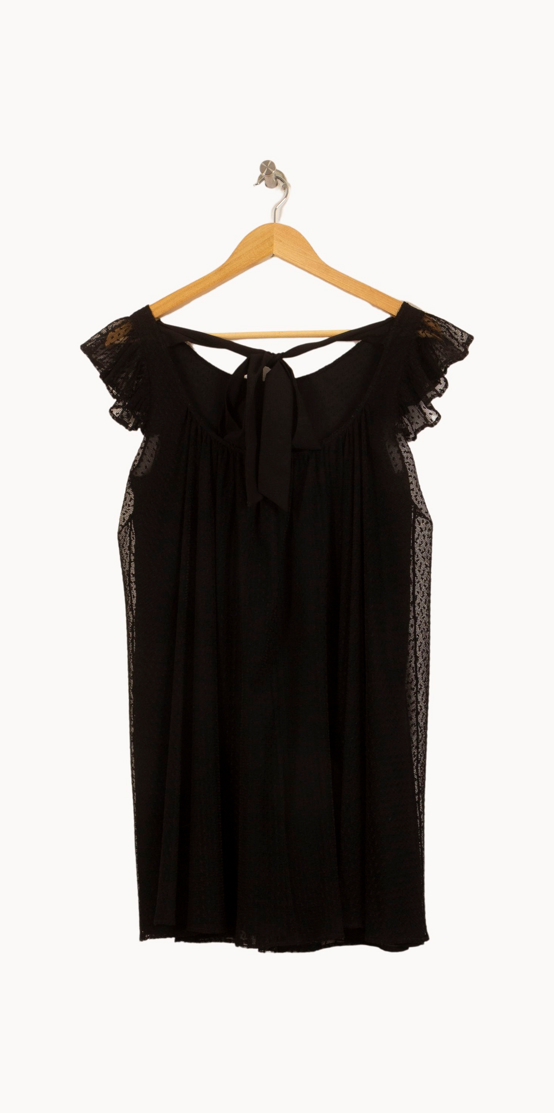 Robe Courte Noire - Taille S/36 de la marque Claudie Pierlot | PARAD65015 - Vendu par Paradigme - Image 4
