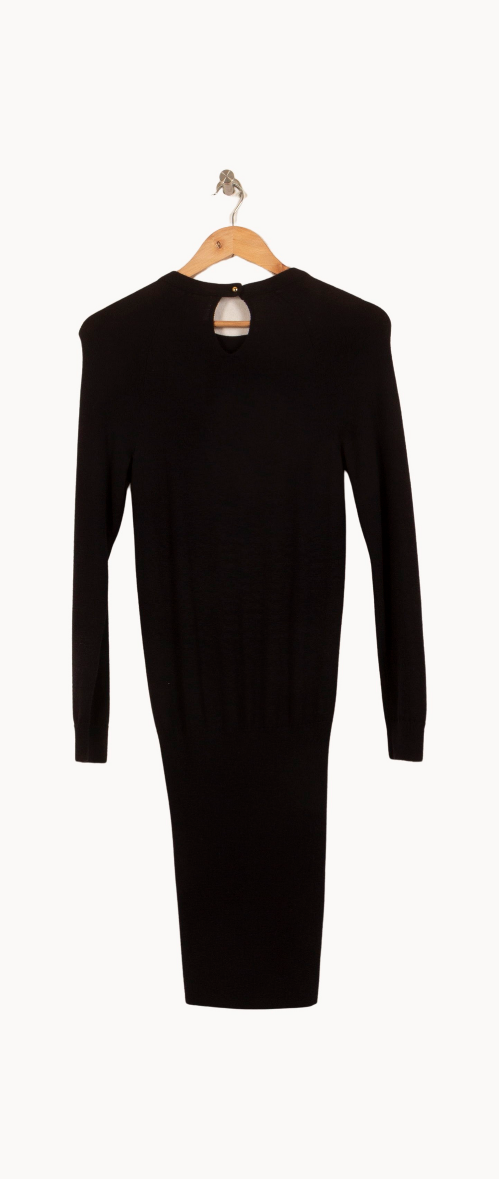 Robe Pull Noire - Taille S/36 de la marque IKKS | PARAD63807 - Vendu par Paradigme - Image 4