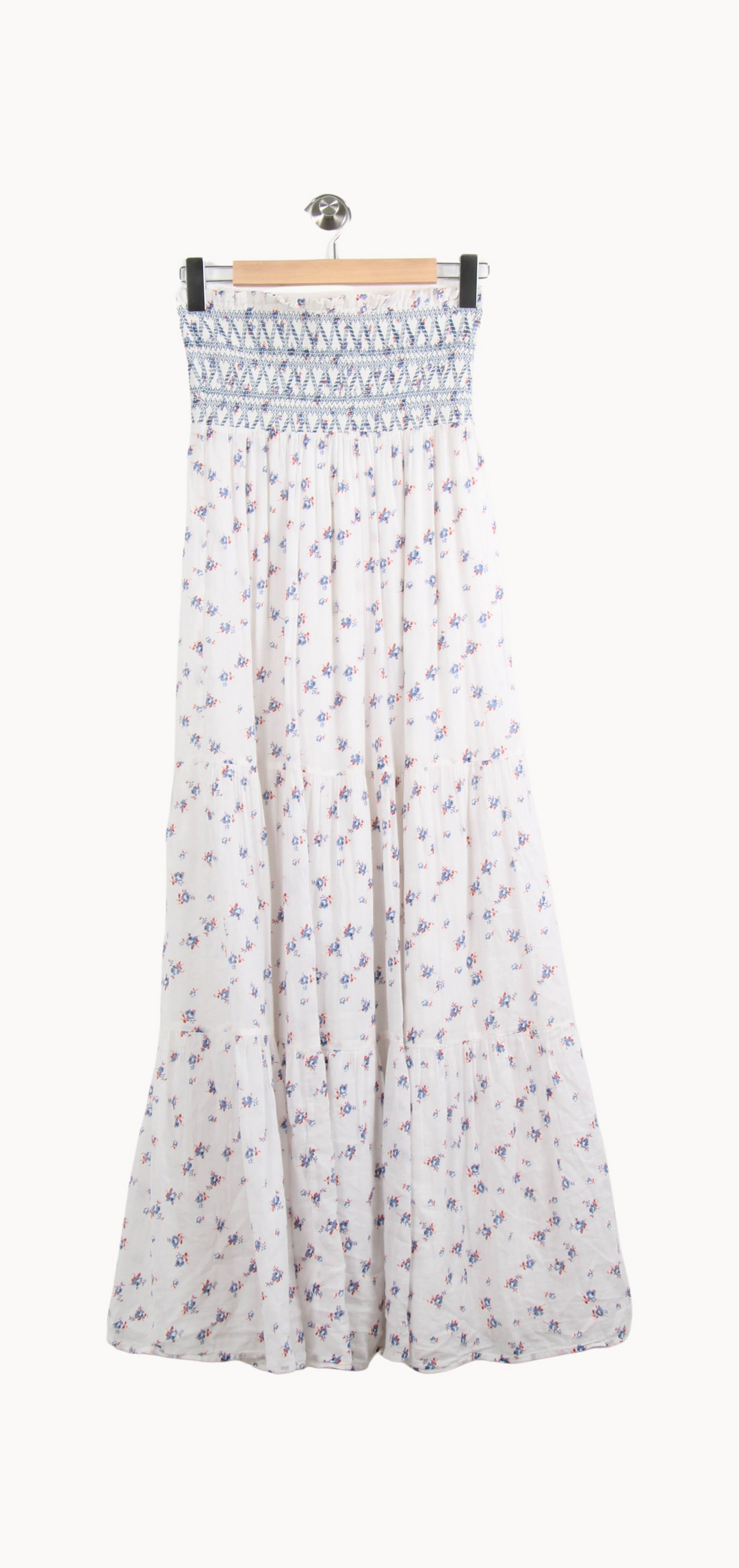 Robe Longue Blanche et Bleue - Taille S/36 de la marque Vanessa Bruno | PARAD38265 - Vendu par Paradigme - Image 4