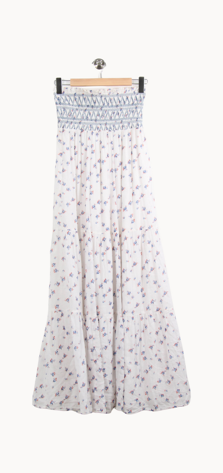 Robe Longue Blanche et Bleue - Taille S/36 de la marque Vanessa Bruno | PARAD38265 - Vendu par Paradigme - Image 4