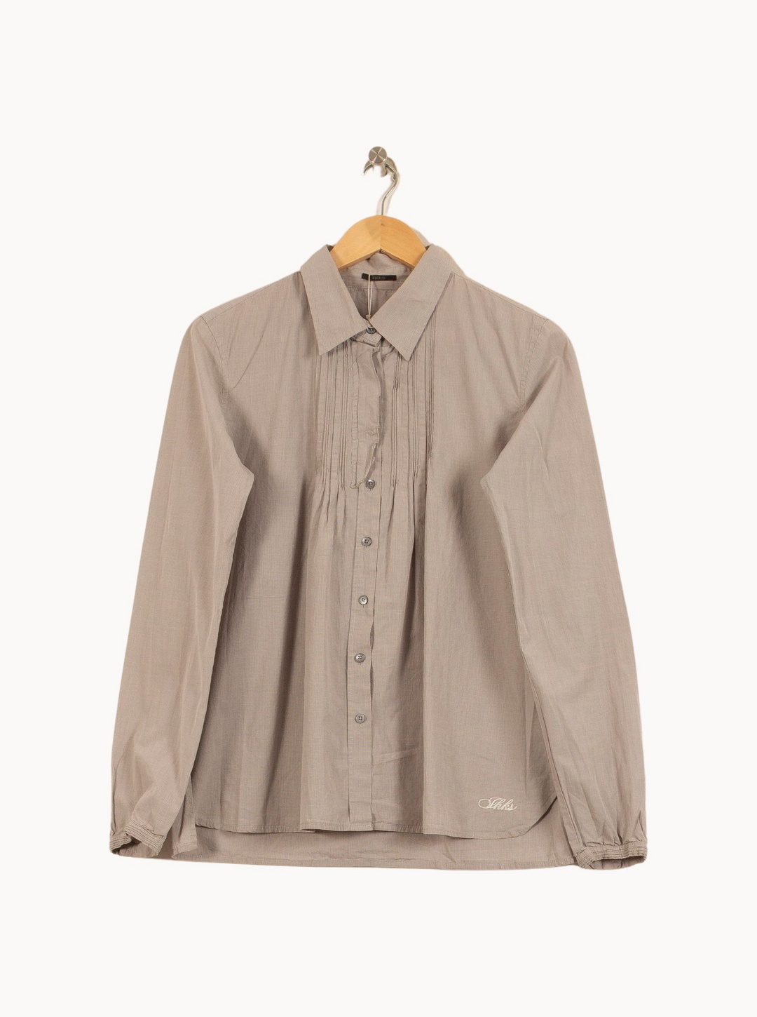 Chemise Grise - Taille M/38 de la marque IKKS | PARAD65317 - Vendu par Paradigme - Image 2