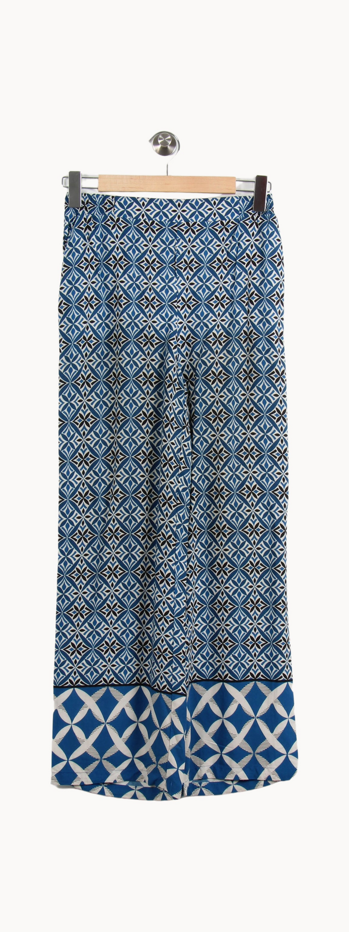Pantalon Large Bleu et Blanc - Taille S/36 de la marque La Fée Maraboutée | PARAD64975 - Vendu par Paradigme - Image 2