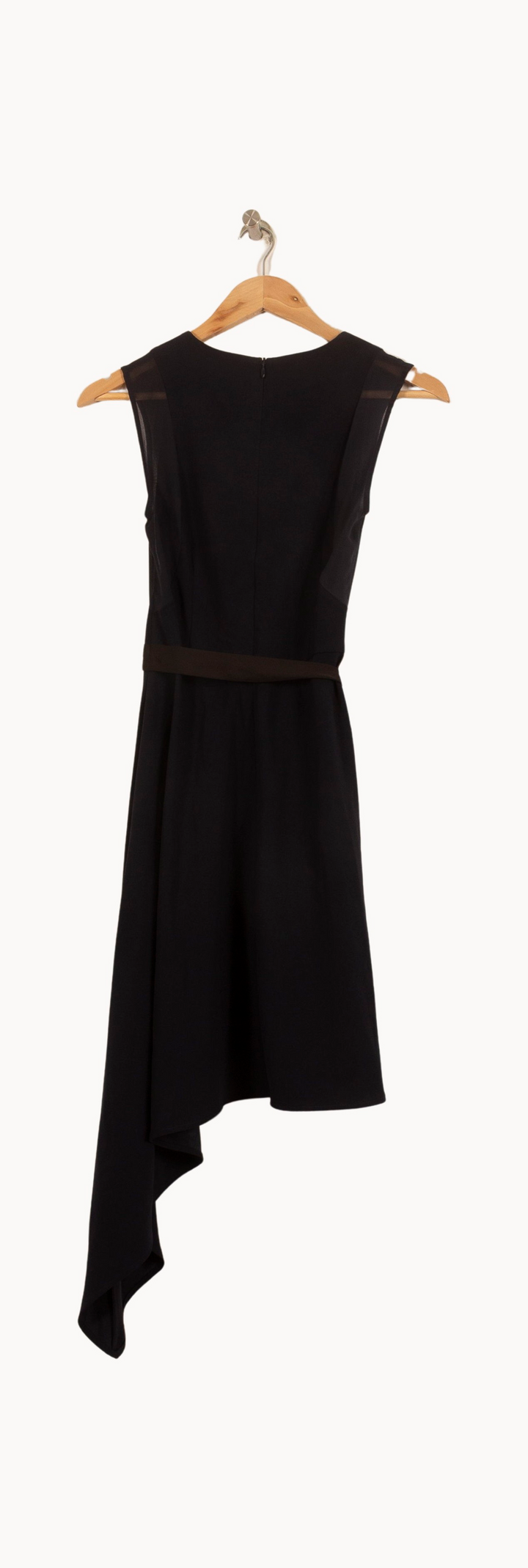 Robe Asymétrique Noire - Taille S/36 de la marque Claudie Pierlot | PARAD51412 - Vendu par Paradigme - Image 4