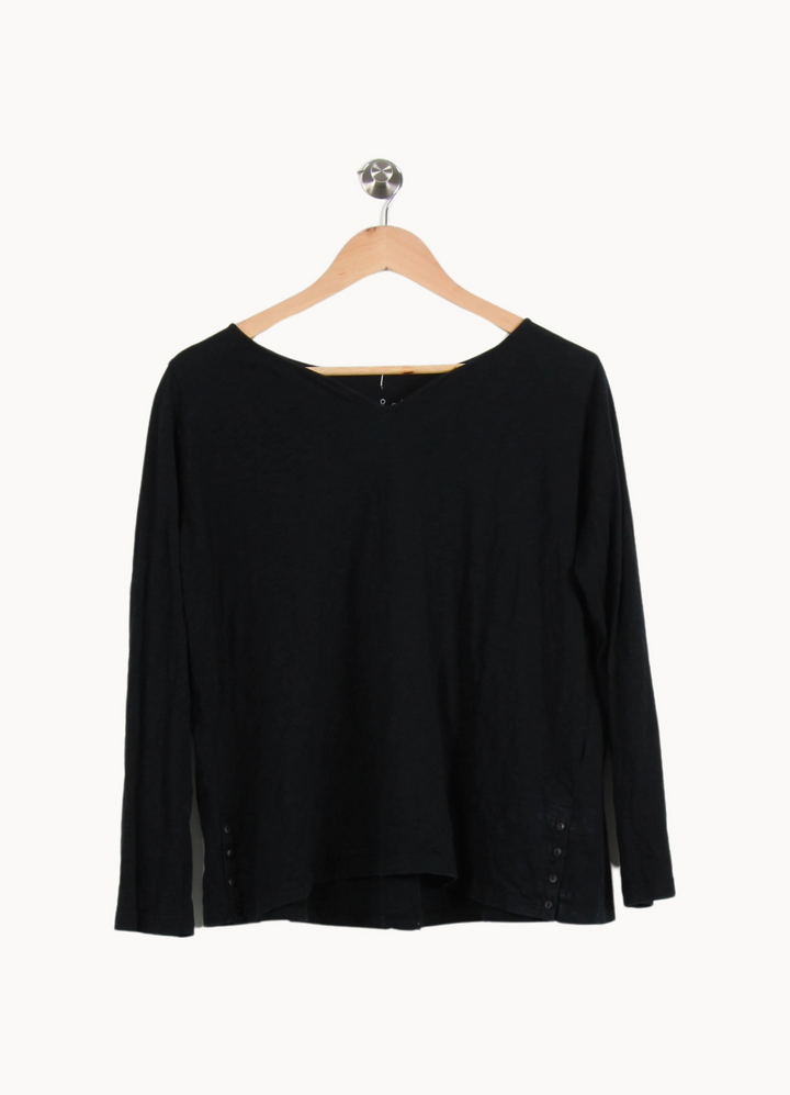Pull Noir - Taille S/36 de la marque ba&sh | PARAD66888 - Vendu par Paradigme - Image 2