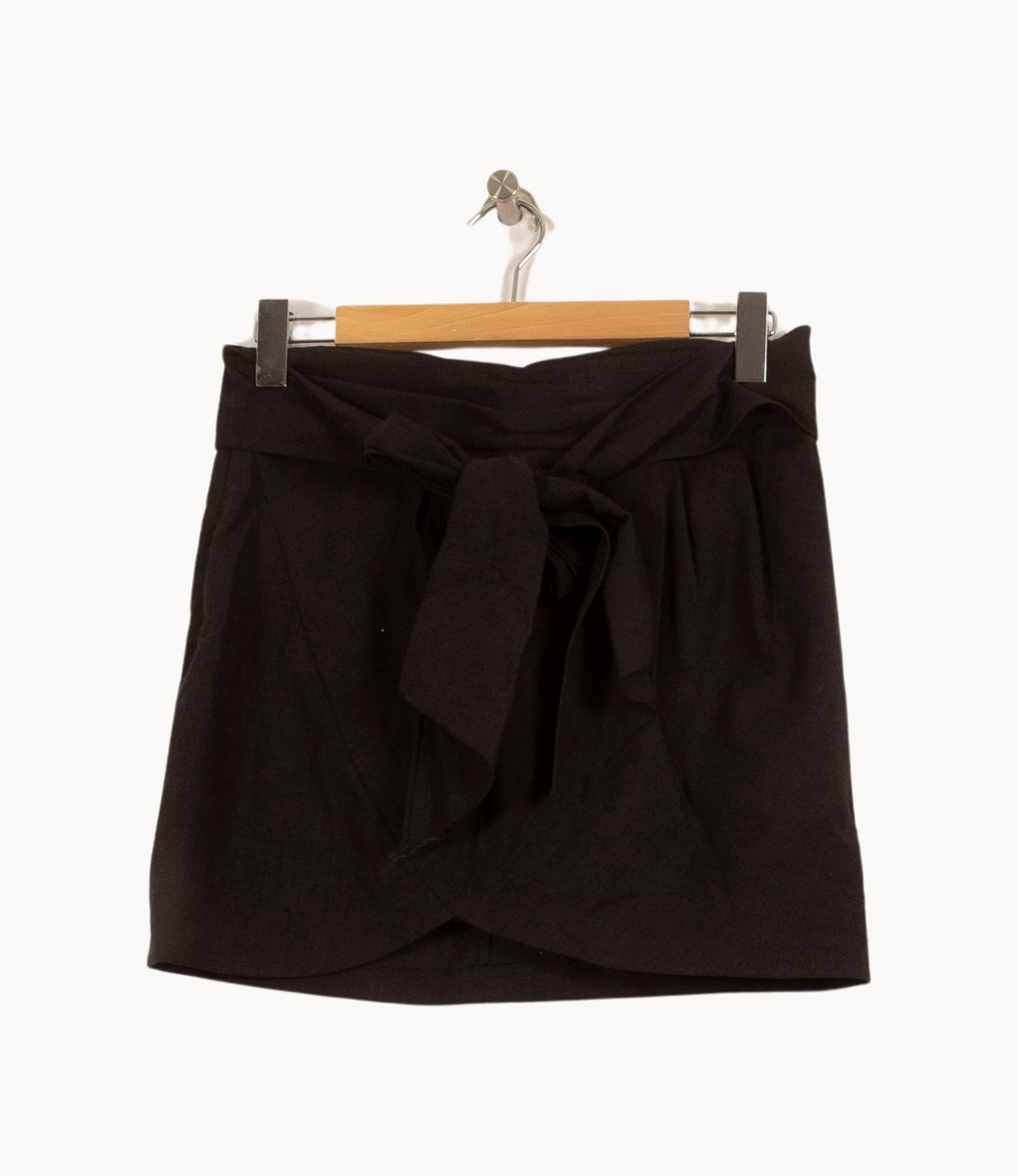 Jupe Courte Grise - Taille L/40 de la marque Isabel Marant | PARAD65021 - Vendu par Paradigme - Image 2